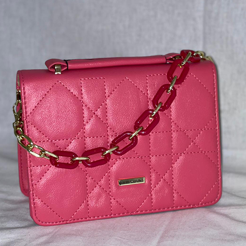 Borsa in ecopelle quadra