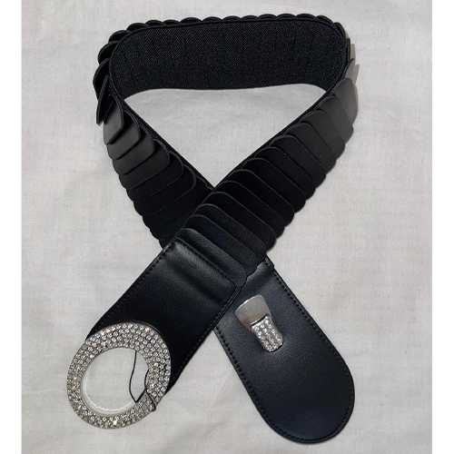 cintura chiusura strass