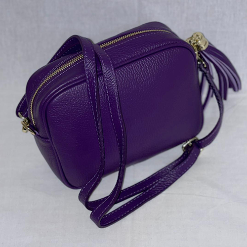 Borsa vera pelle saponetta