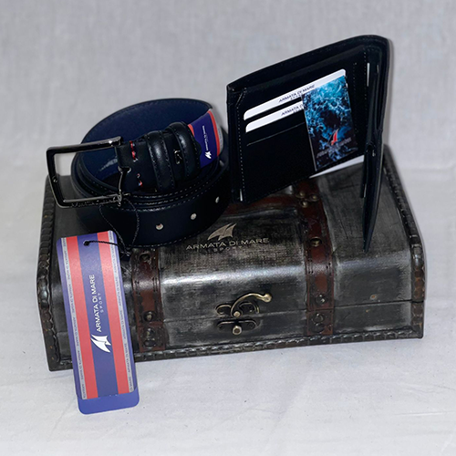 cintura/portafogli uomo in pelle ARMATA DI MARE