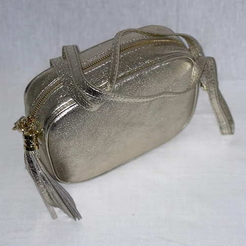 Borsa vera pelle saponetta