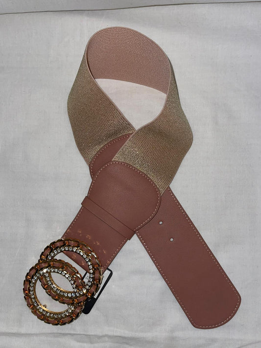 cintura chiusura strass